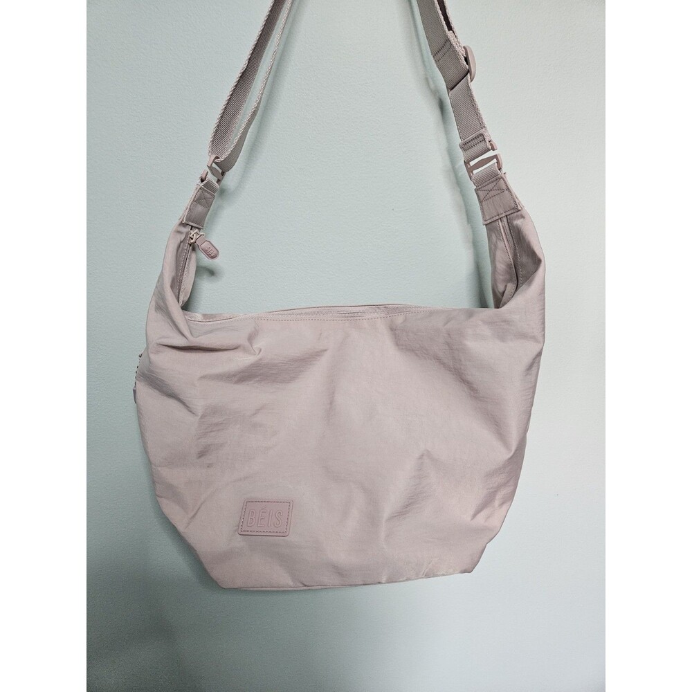 Beis -  The Crescent Catchall Tote in Atlas Pink